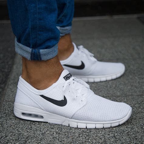 nike sb stefan janoski max schuhe weiß|nike stefan janoski sneaker.